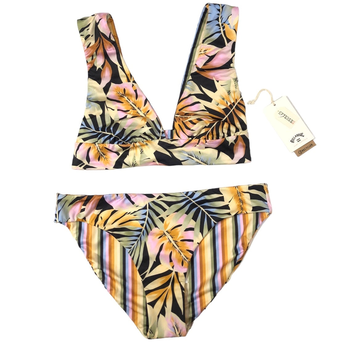Multi-colored Swimsuit 2pc Billabong, Size M