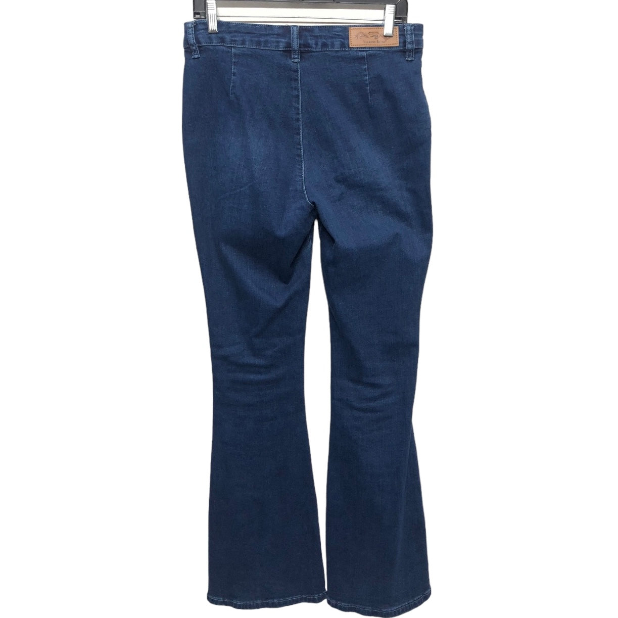 Blue Denim Jeans Flared Suzanne Betro, Size 8