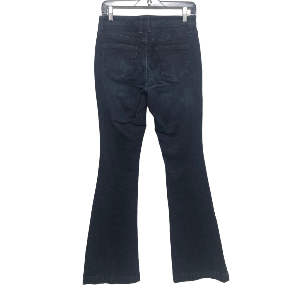 Blue Denim Jeans Flared Crown And Ivy, Size 4