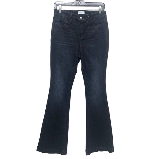 Blue Denim Jeans Flared Crown And Ivy, Size 4