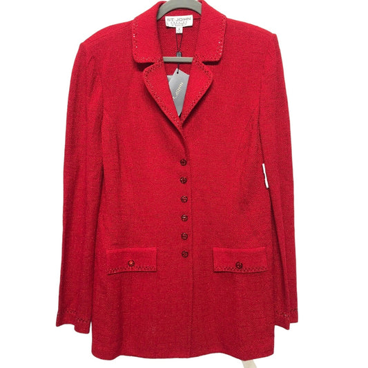 Red Blazer St. John, Size 12