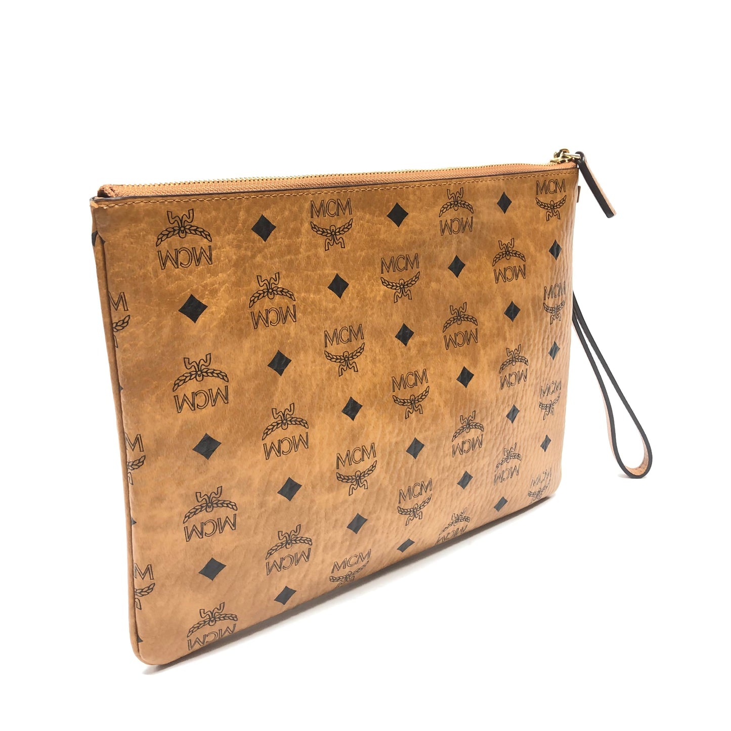 Wristlet Luxury Designer Mcm, Size Large