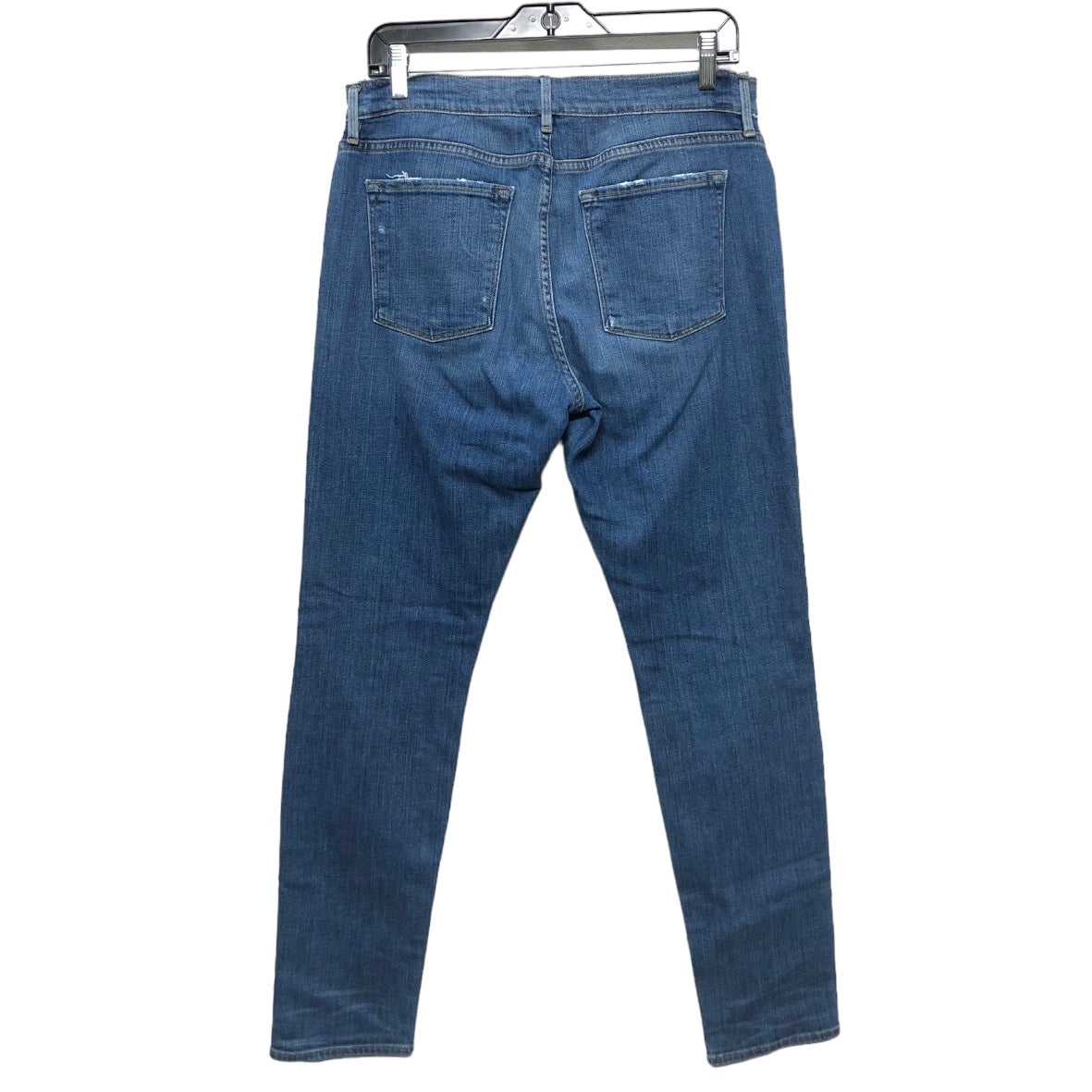 Jeans Skinny By Frame In Blue Denim, Size: 6