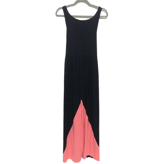 Black & Pink Dress Casual Maxi Cynthia Rowley, Size Xl