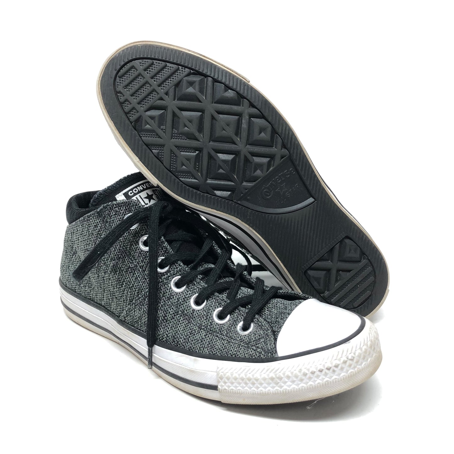 Grey Shoes Sneakers Converse, Size 9