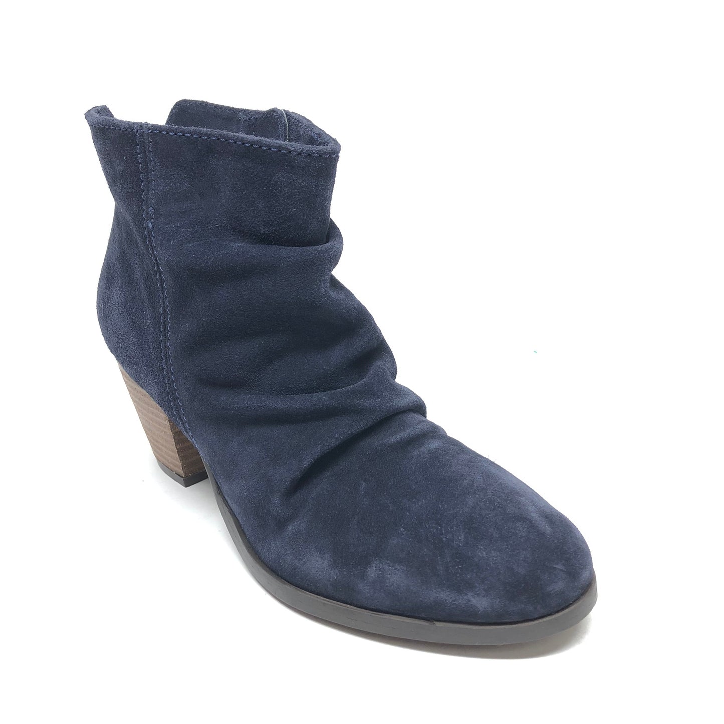 Blue Boots Ankle Heels Diba, Size 7.5