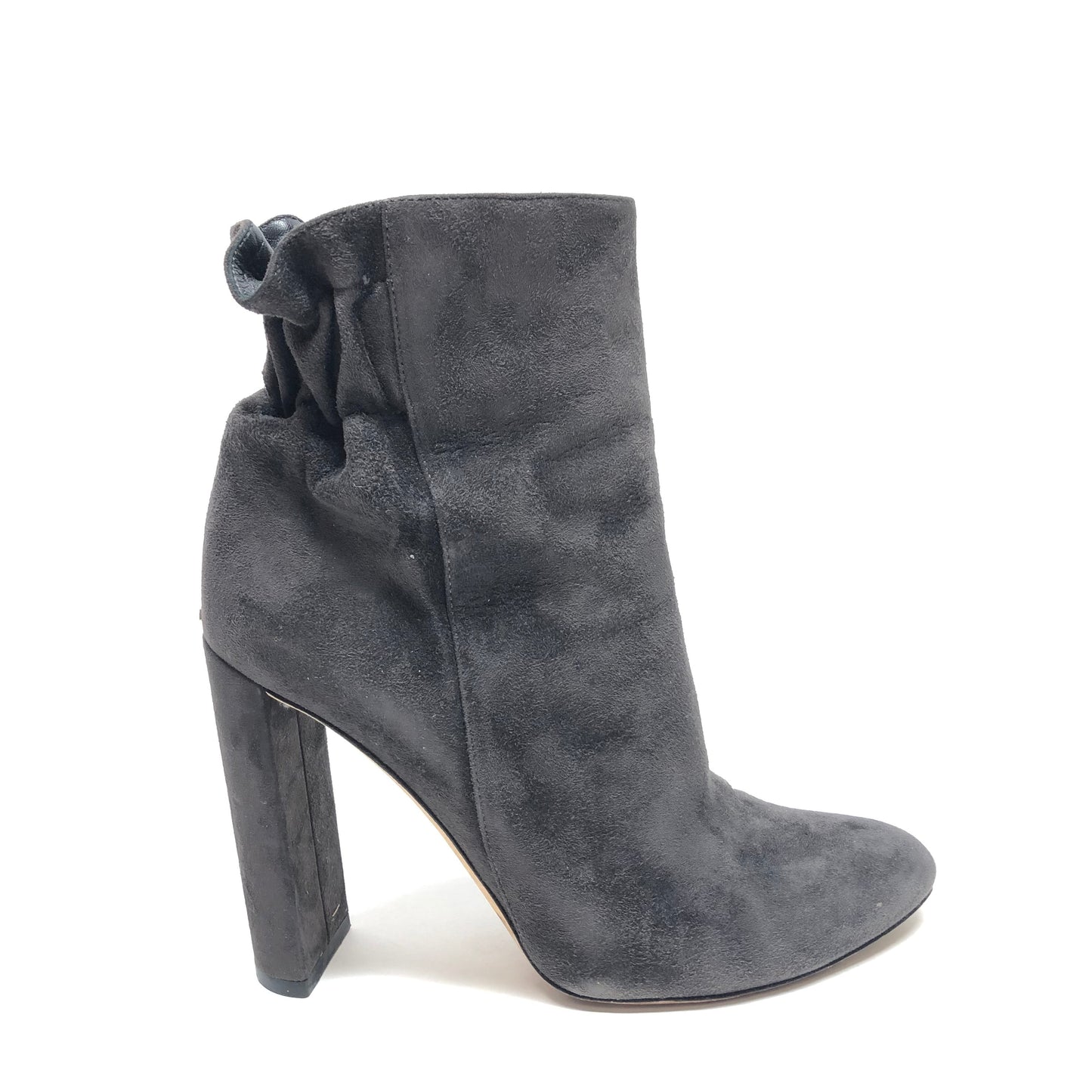 Grey Boots Ankle Heels Dior, Size 7