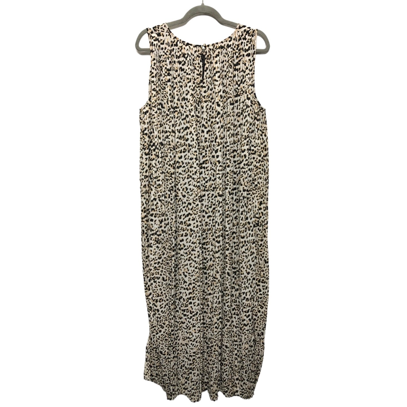 Dress Casual Maxi By Banana Republic In Animal Print, Size: L