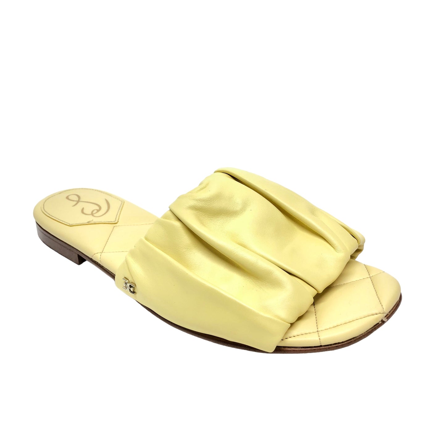 Sandals Flats By Sam Edelman In Yellow, Size: 10