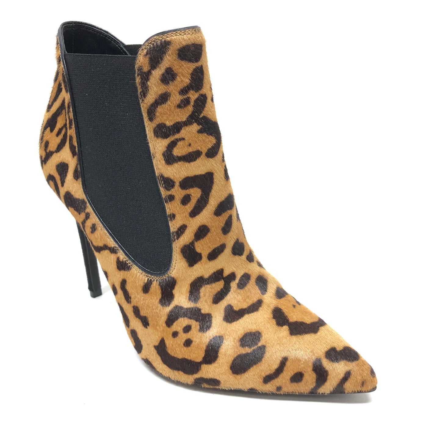 Boots Ankle Heels By Ralph Lauren In Animal Print, Size: 6.5