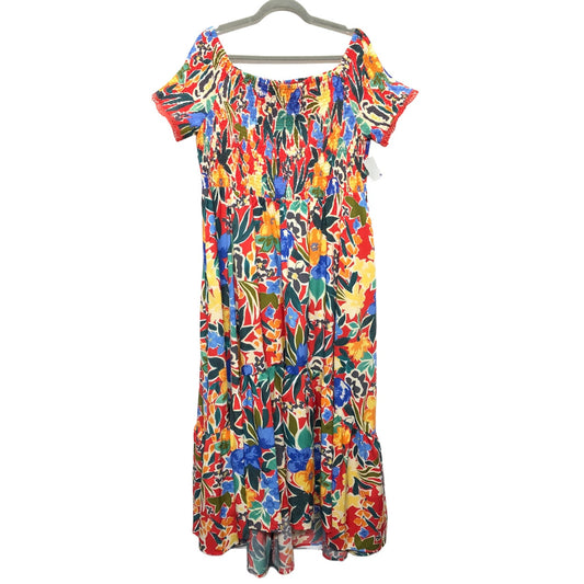 Dress Casual Maxi By Clothes Mentor In Floral Print, Size: 2x