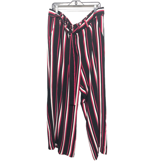 Pants Wide Leg By Torrid In Black & Red, Size: 3x