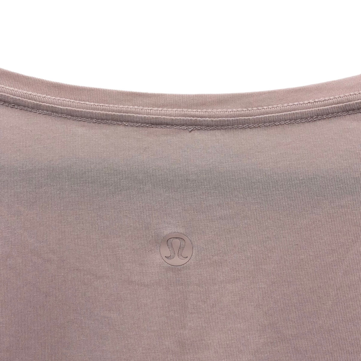 Athletic Top Short Sleeve By Lululemon In Pink, Size: M