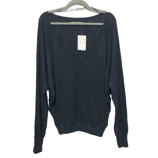 Top Long Sleeve By We The Free In Black, Size: S