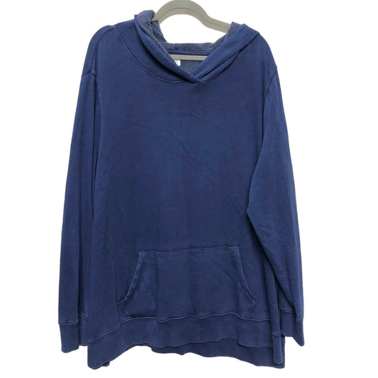 Sweatshirt Hoodie By Old Navy In Blue, Size: Xxl