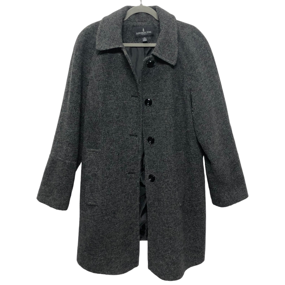 Coat Parka By London Fog In Grey, Size: Xl