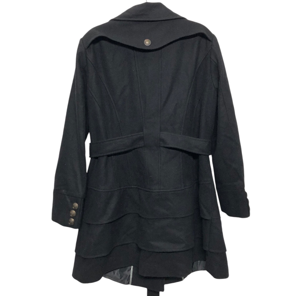 Coat Peacoat By New York And Co In Black, Size: Xl