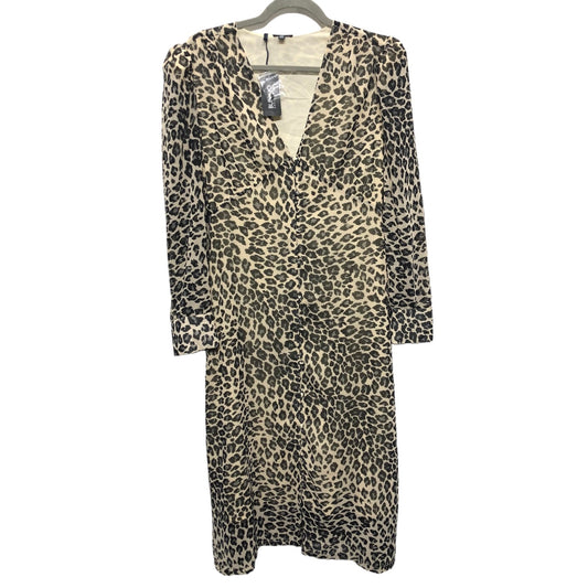 Dress Casual Maxi By Buffalo David Bitton In Animal Print, Size: S