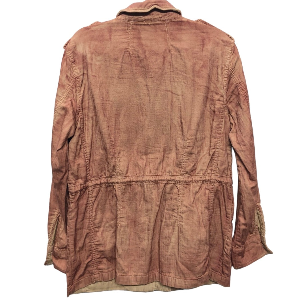 Jacket Utility By Free People In Orange, Size: S