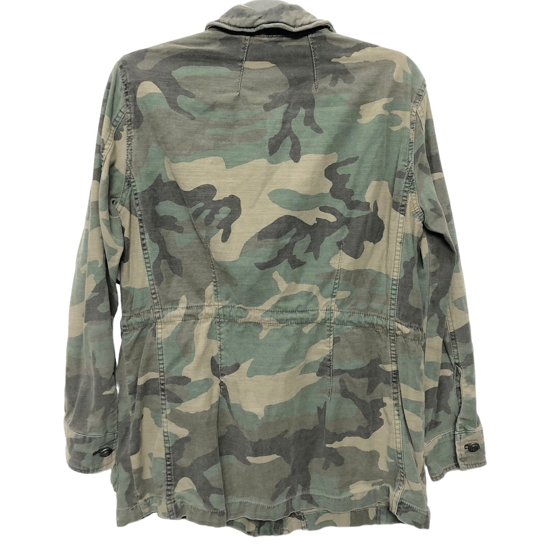 Jacket Utility By Free People In Camouflage Print, Size: S