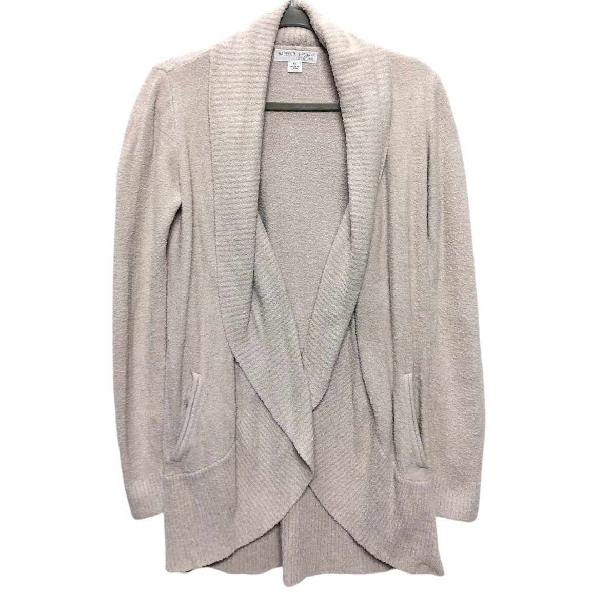 Sweater Cardigan By Barefoot Dreams In Beige, Size: Xs