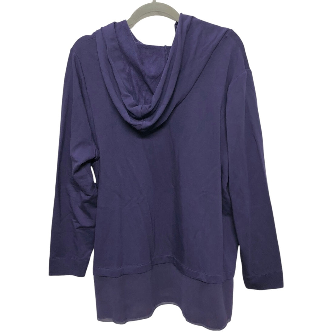 Top Long Sleeve By Zenergy By Chicos In Purple, Size: 18