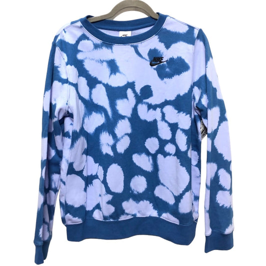 Sweatshirt Crewneck By Nike Apparel In Blue, Size: Xl