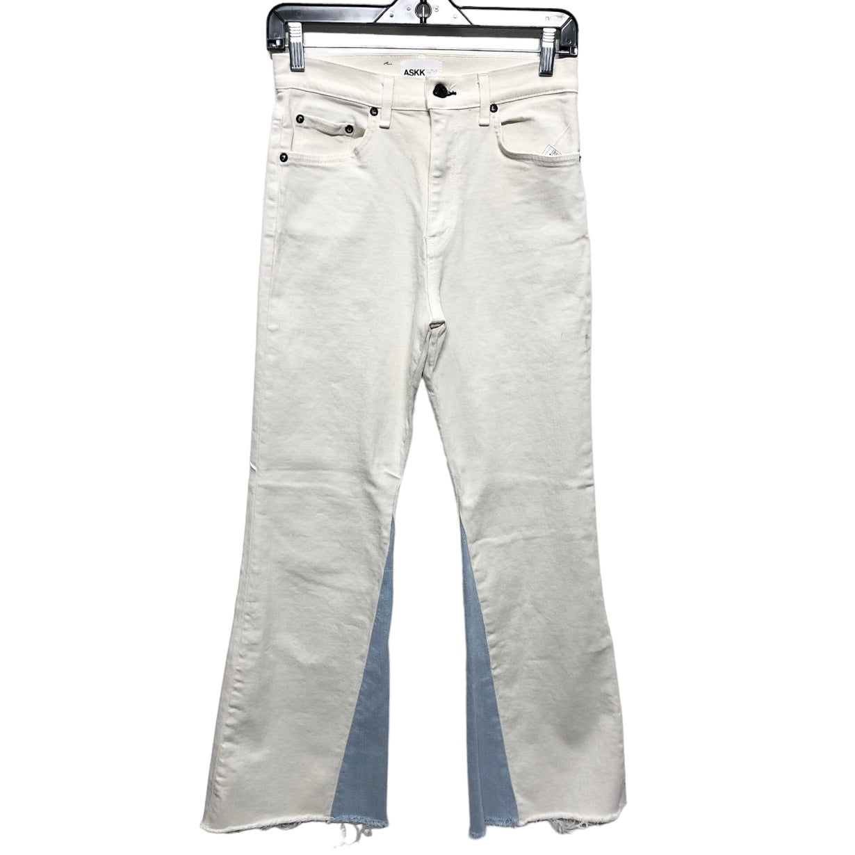 Jeans Skinny By Pilcro In Blue & White, Size: 6