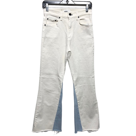 Jeans Skinny By Pilcro In Blue & White, Size: 6