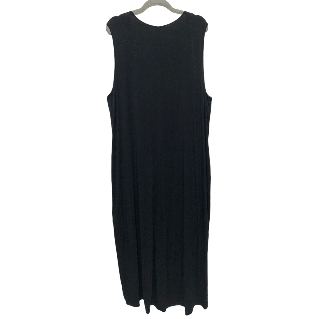 Dress Casual Maxi By Nic + Zoe In Black, Size: 3x