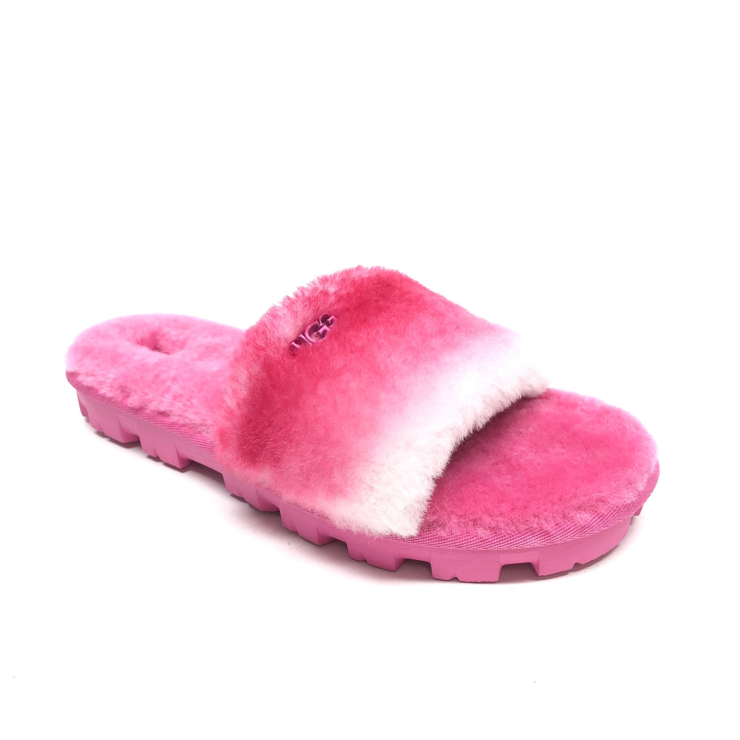 Sandals Designer By Ugg In Pink, Size: 9