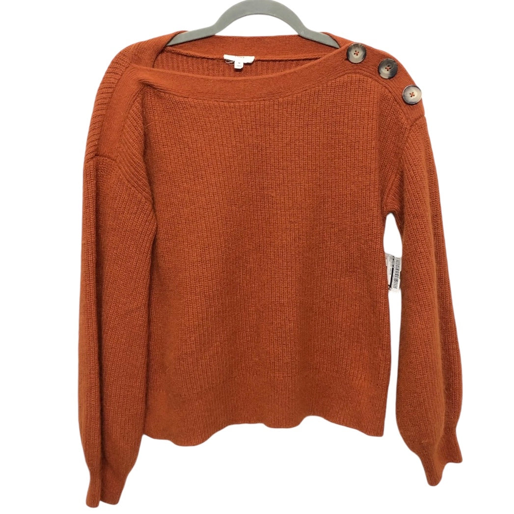 Sweatshirt Collar By A Loves A In Orange, Size: M