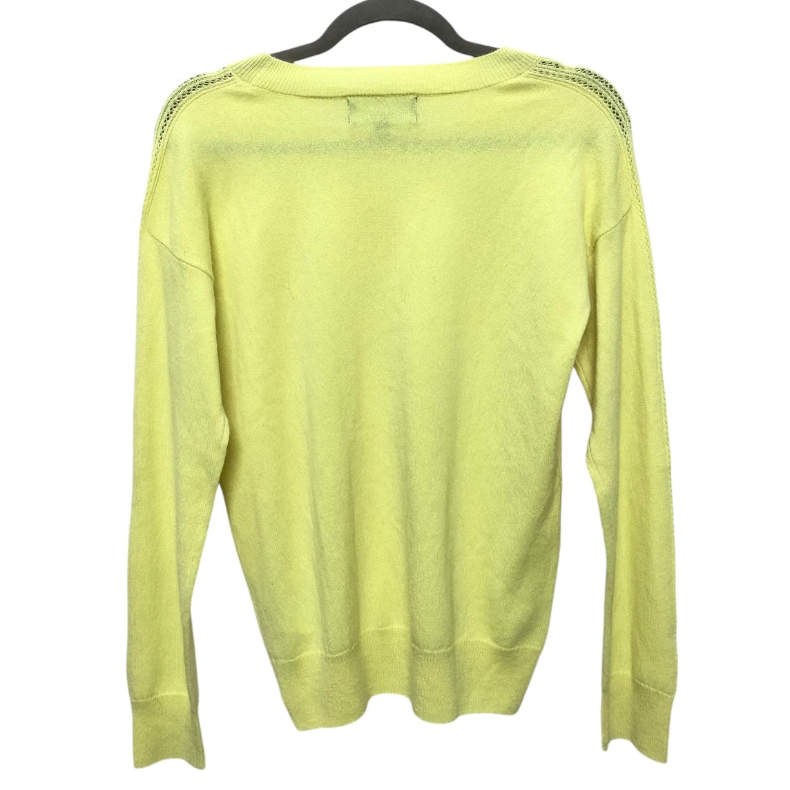 Sweater Cashmere By Banana Republic In Yellow, Size: Xs