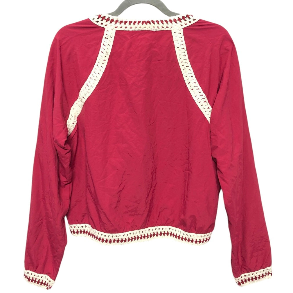 Jacket Other By Free People In Red, Size: L