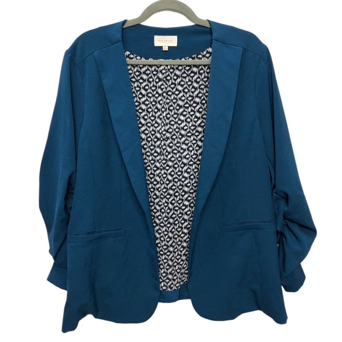 Blazer By Skies Are Blue In Teal, Size: Xl