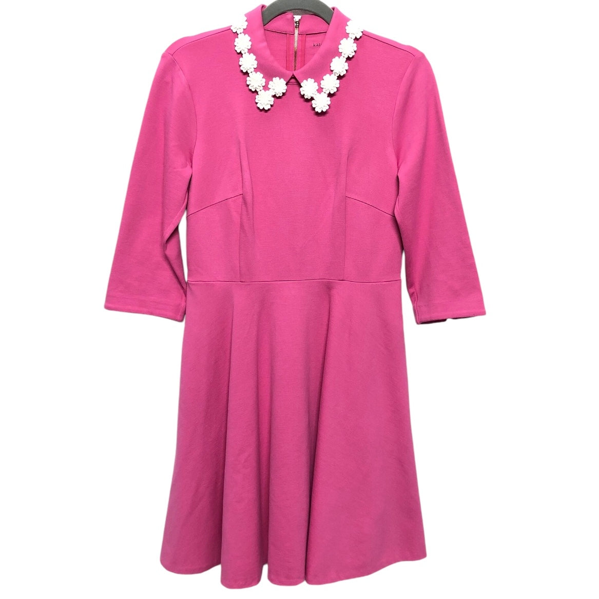 Dress Designer By Kate Spade In Pink & White, Size: S