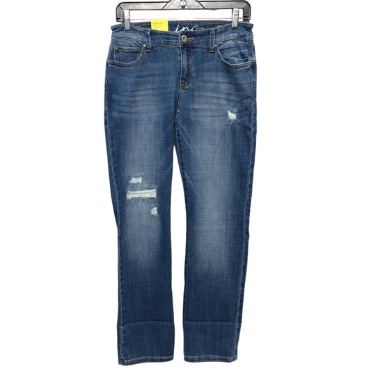 Jeans Straight By Inc In Blue Denim, Size: 2