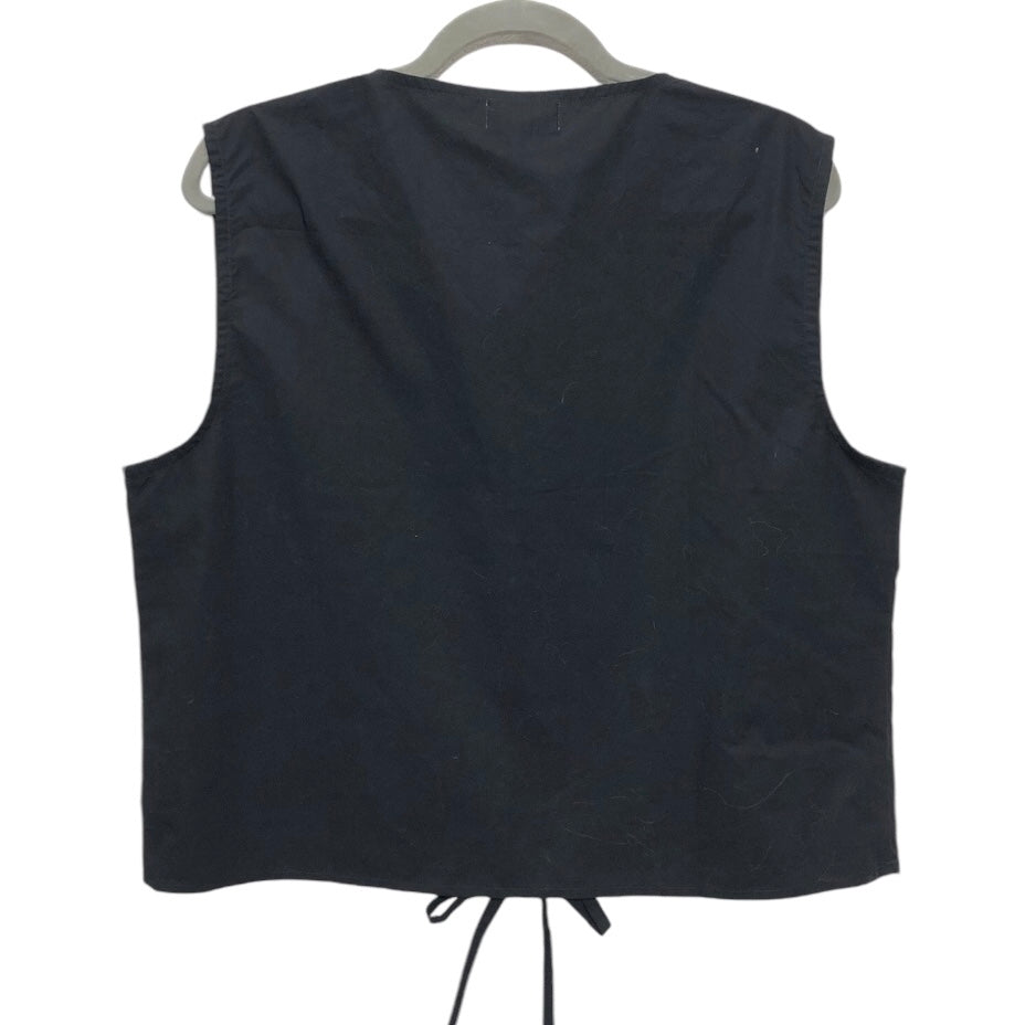 Top Sleeveless By Cmc In Black, Size: Xl