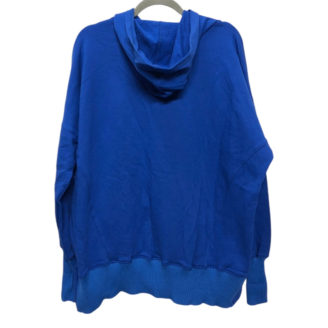 Sweatshirt Hoodie By Clothes Mentor In Blue, Size: M