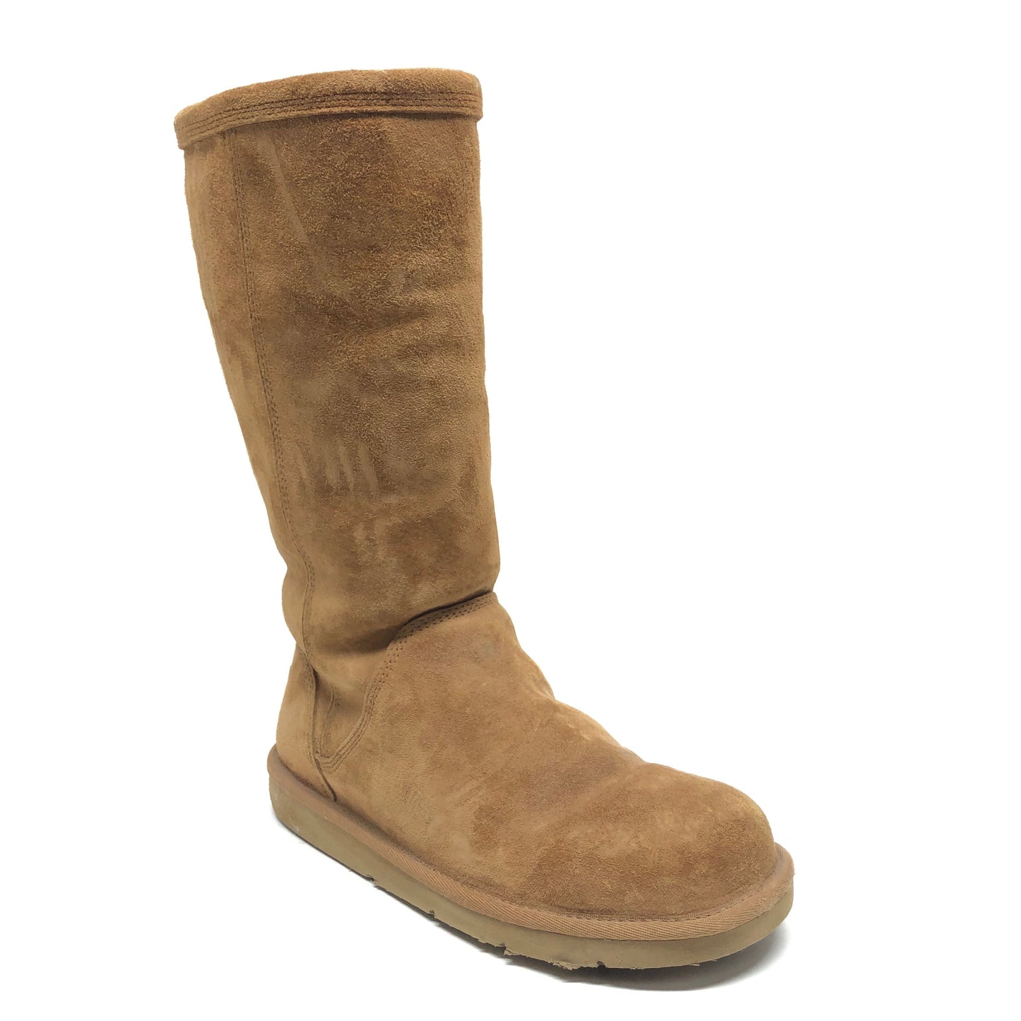 Boots Designer By Ugg In Tan, Size: 7