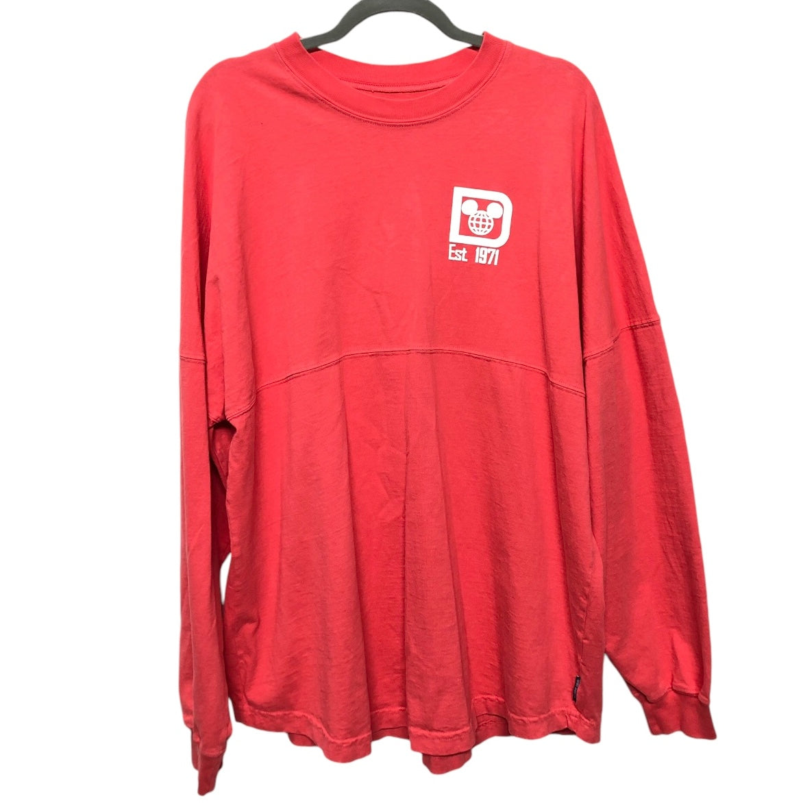 Sweatshirt Crewneck By Disney Store In Coral, Size: L