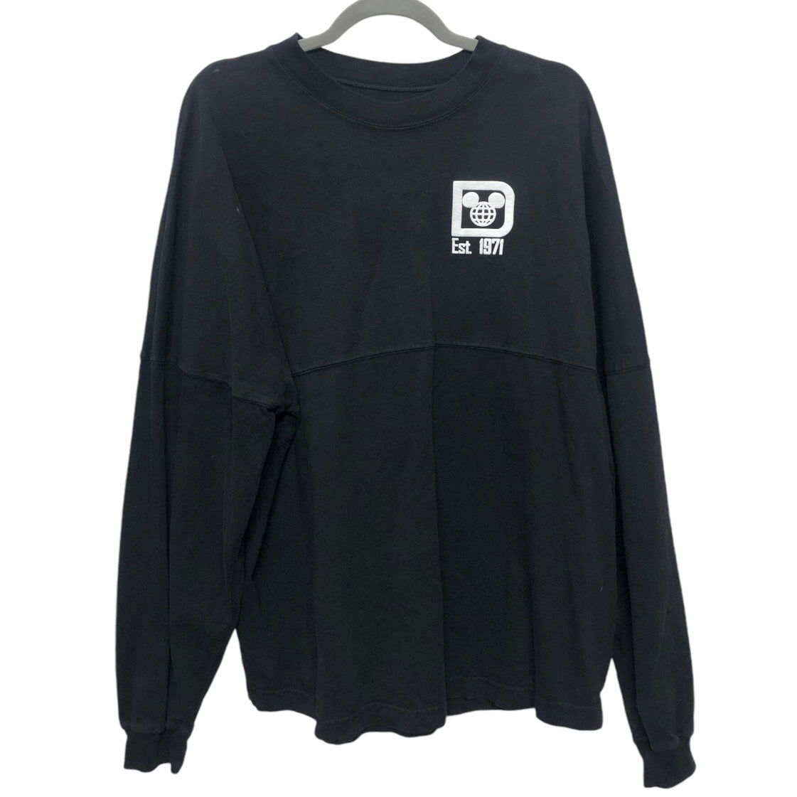 Sweatshirt Crewneck By Disney Store In Black, Size: L