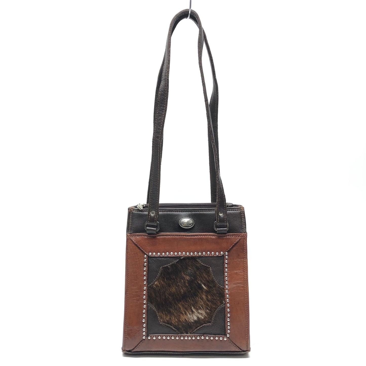 Handbag Leather By Cmc, Size: Small