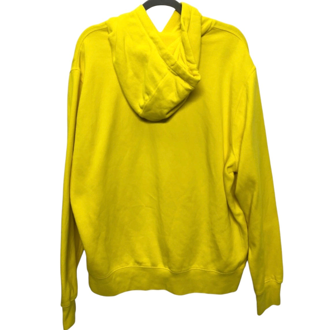 Athletic Sweatshirt Hoodie By Nike Apparel In Yellow, Size: L