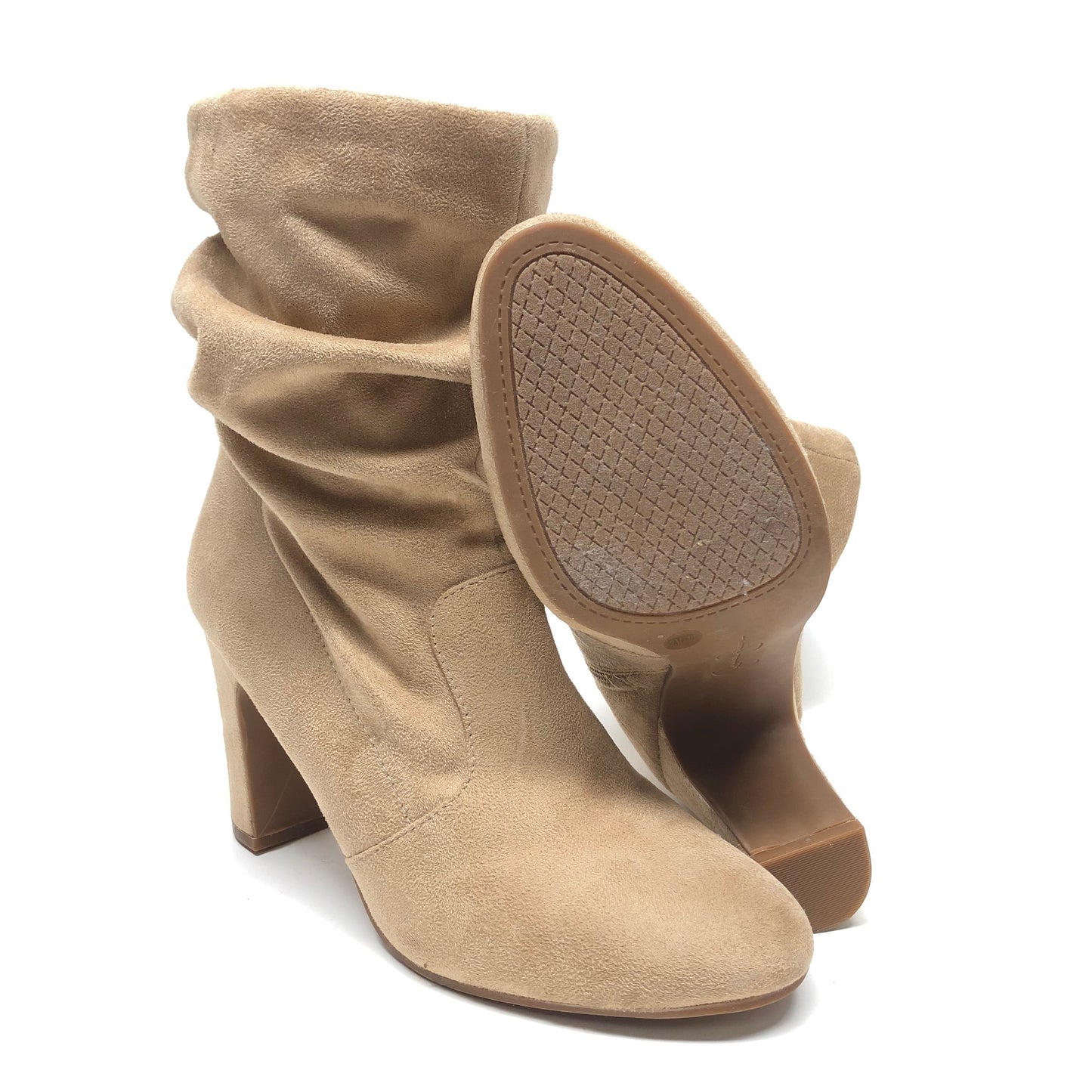 Boots Ankle Heels By Jessica Simpson In Beige, Size: 9