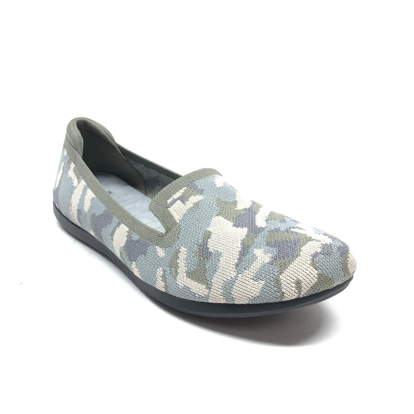 Shoes Flats By Clarks In Camouflage Print, Size: 7.5