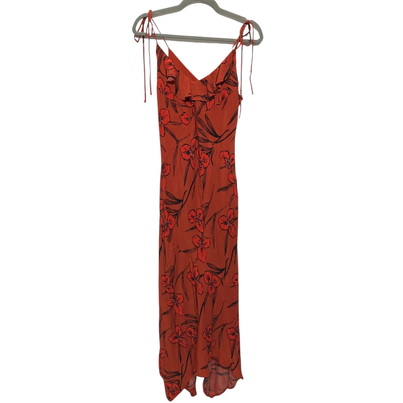 Dress Casual Maxi By Anthropologie In Orange, Size: L