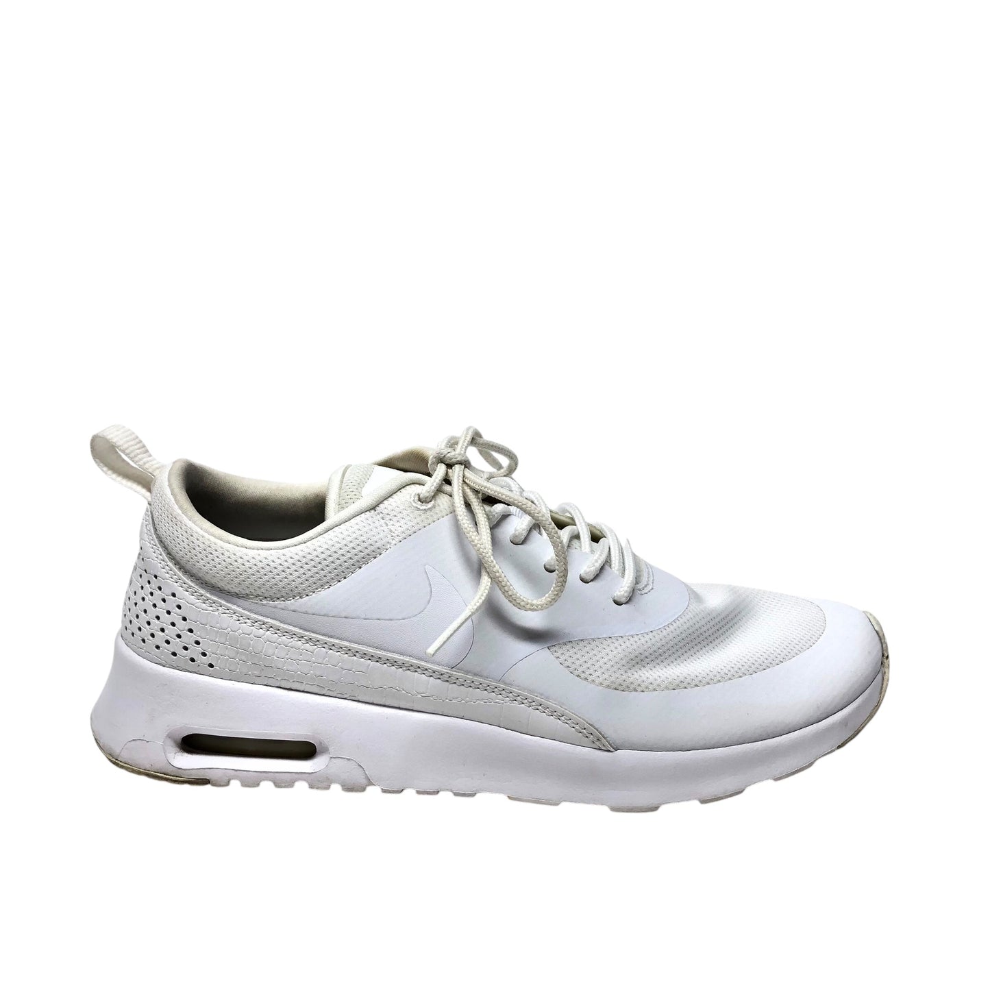 Shoes Athletic By Nike In White, Size: 8.5