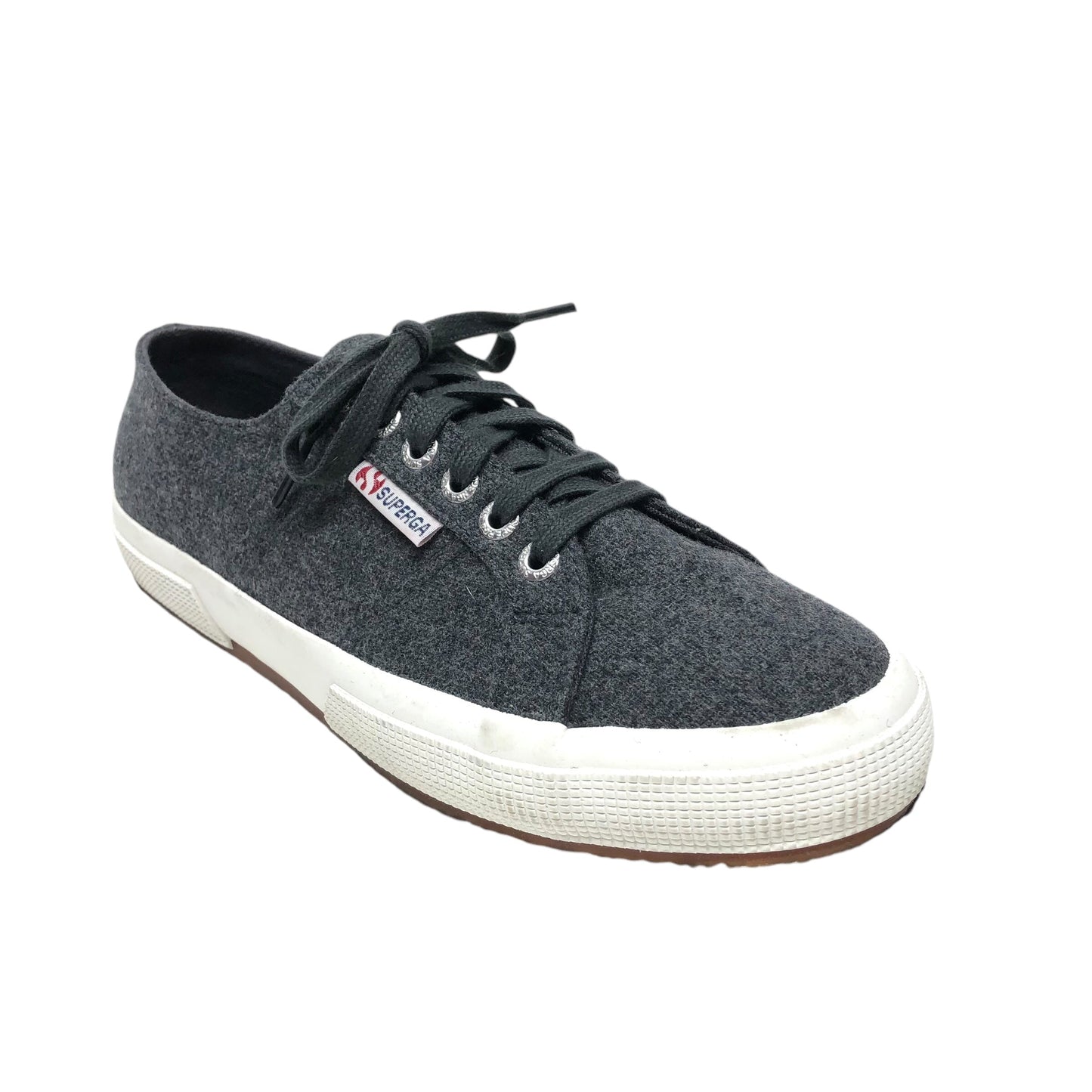 Shoes Sneakers By Superga In Grey, Size: 8.5