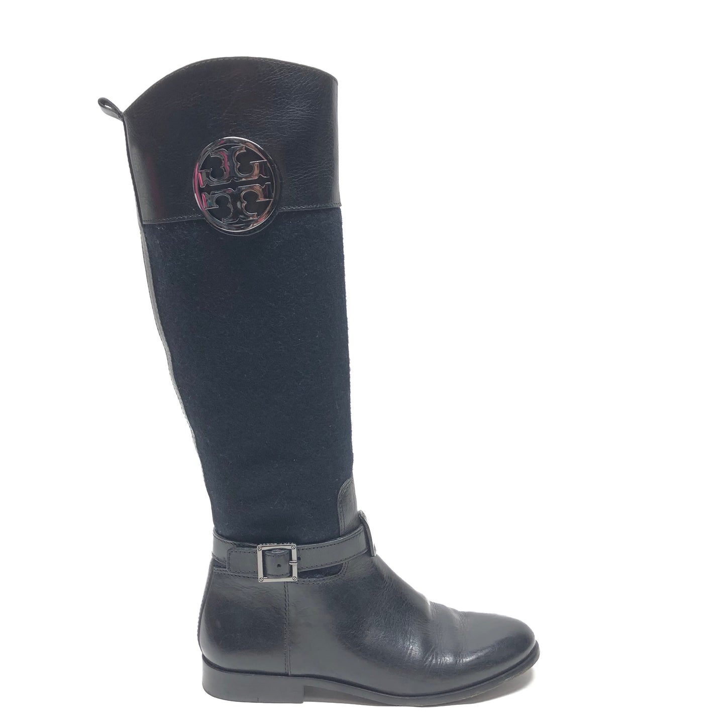 Boots Designer By Tory Burch In Black, Size: 6